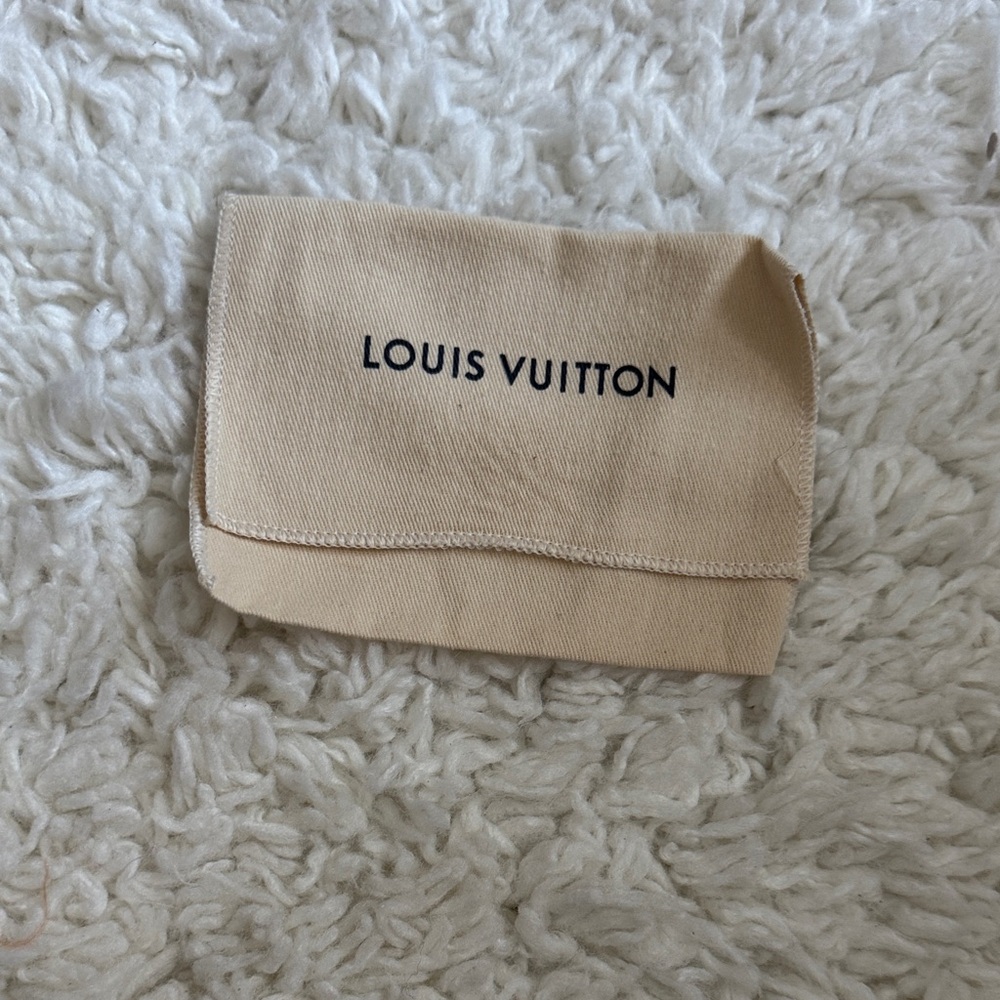 Louis Vuitton Cream Cosmetic Case